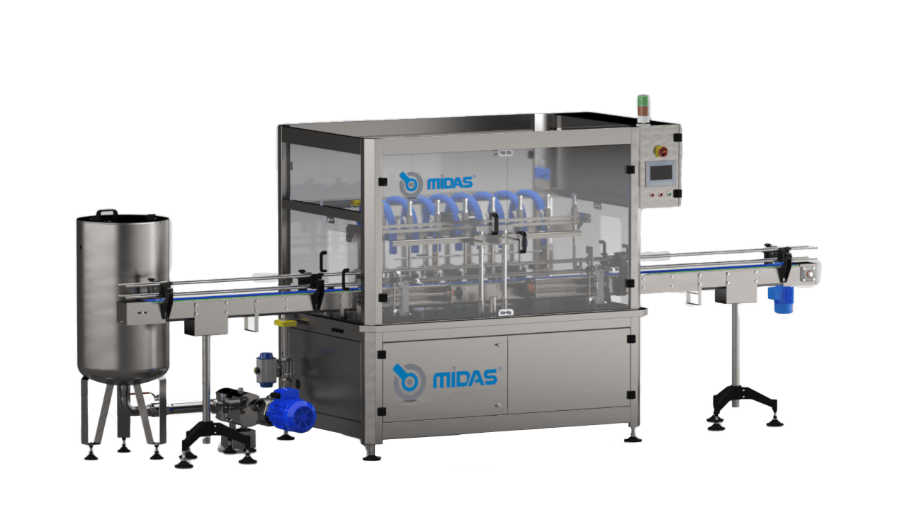 Flowmetreli Sıvı Dolum Makinası