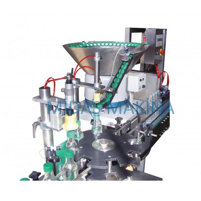MCM-01 Tam Otomatik Kapak Kapatma Makinesi