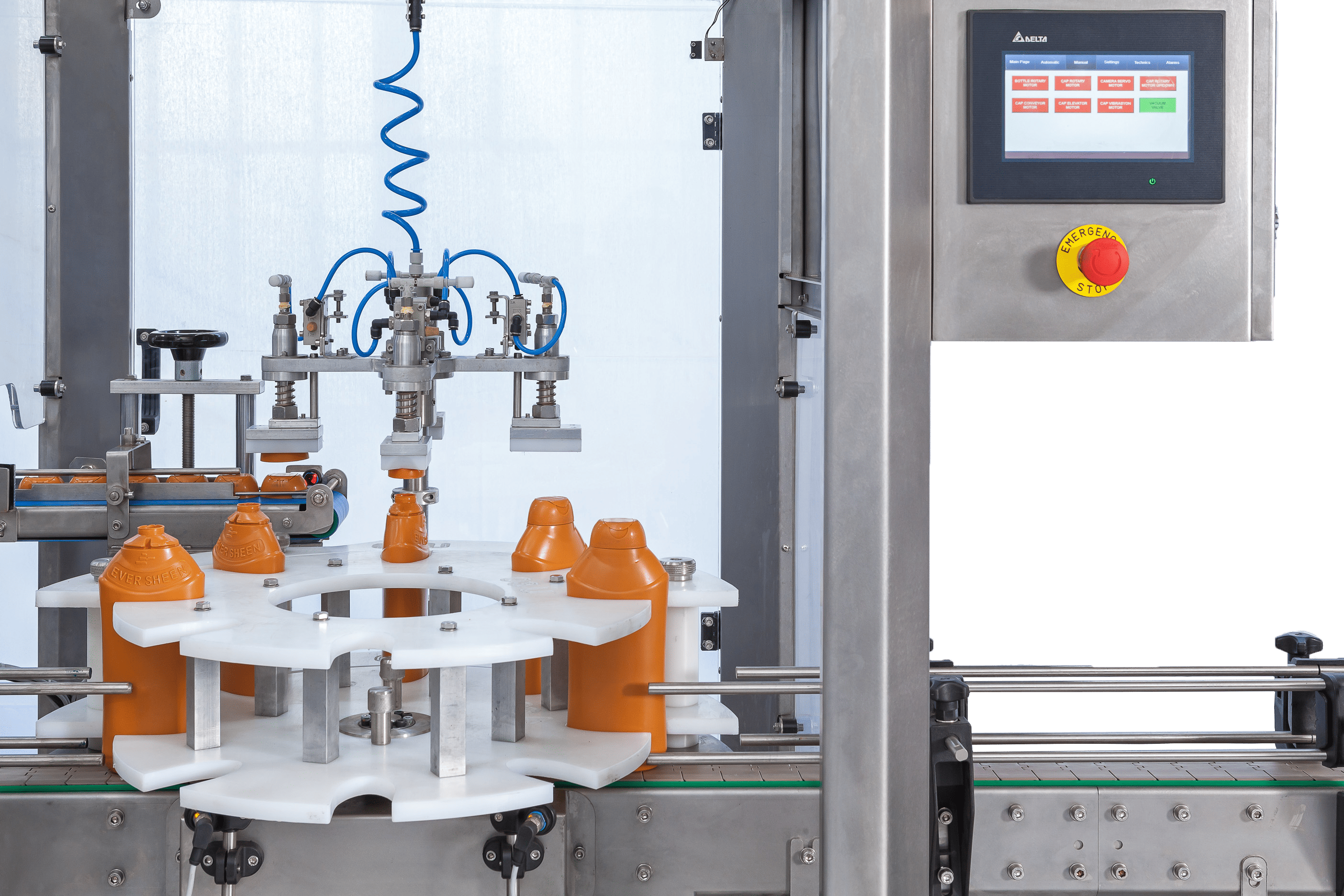 Push-Pull Cap Capping Machine